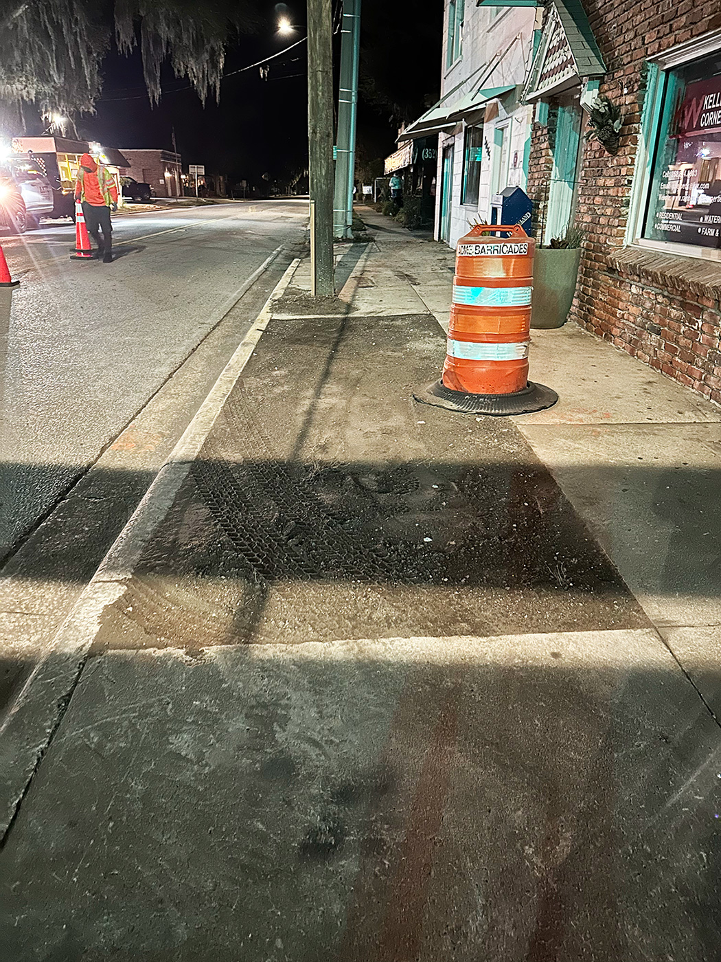 CAB Glover Enterprises crew performing DOT certified sidewalk work in Melbourne, FL