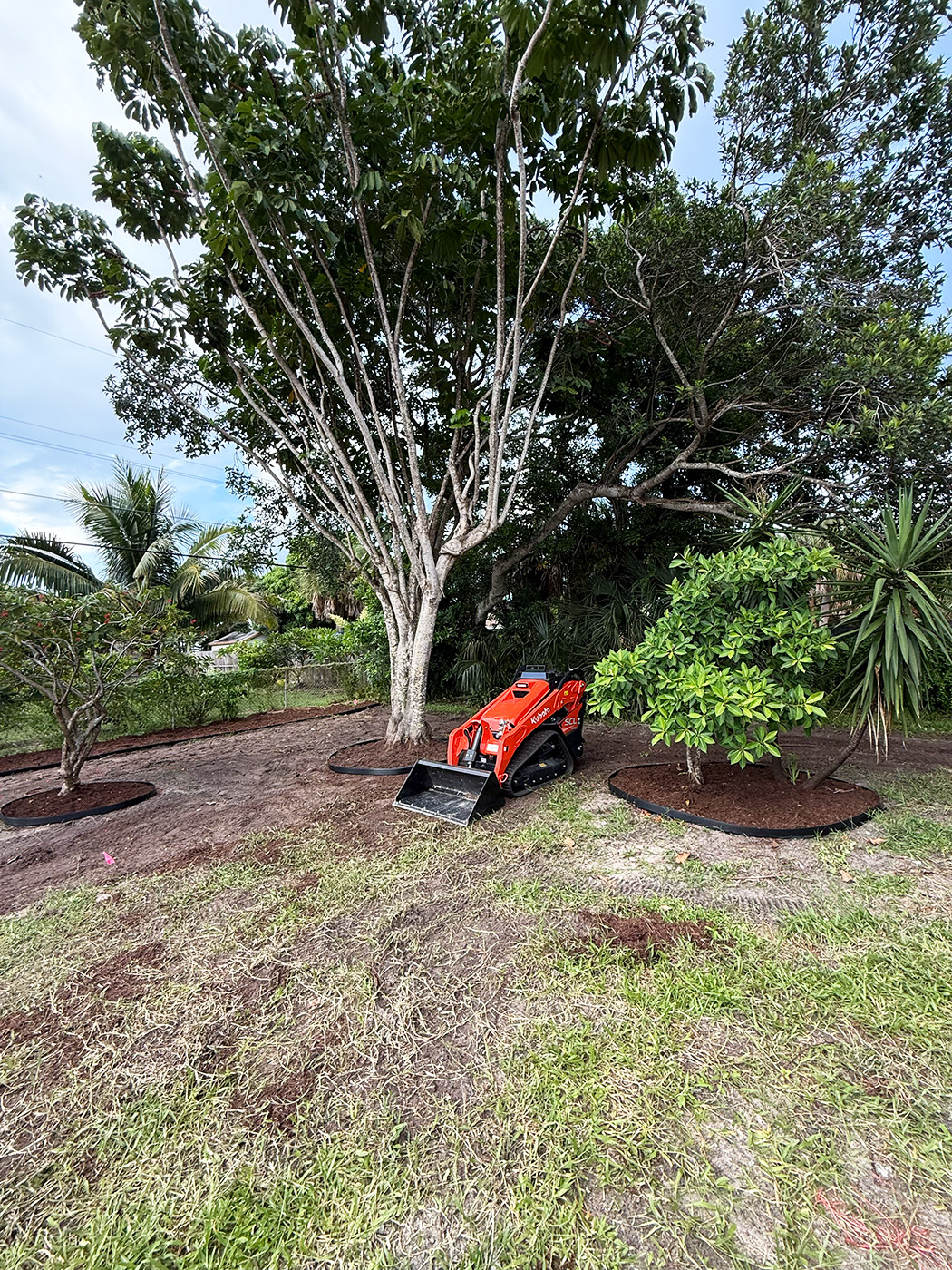 CAB Glover Enterprises crew on a demolition job site in Melbourne FL